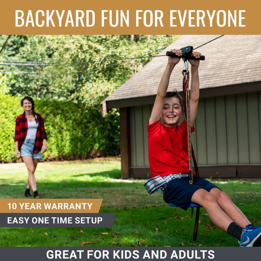 Premium Backyard Zipline Kits | Adventure Begins at Home – Home Ziplines