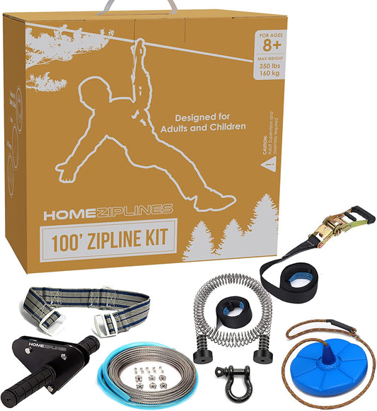 100 ft Home Zipline Kit